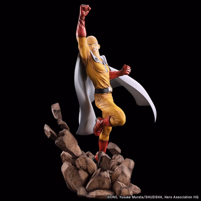 GameStop eStream One-Punch Man Saitama Statue
