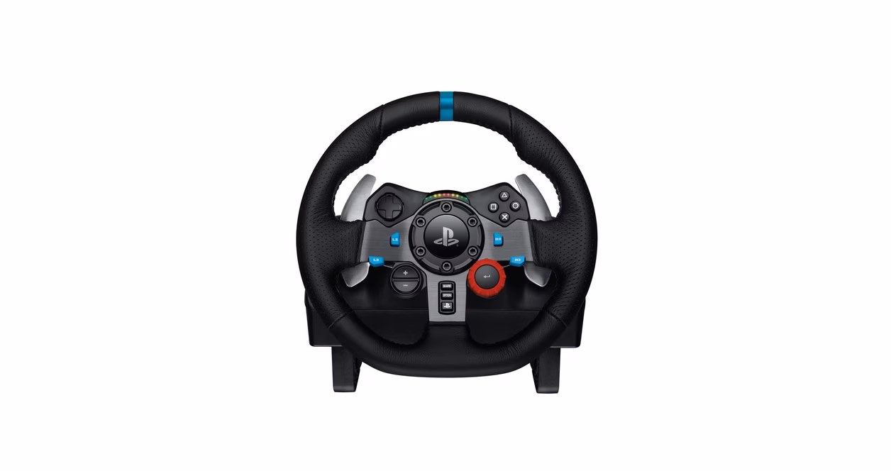 GameStop Logitech G29 Driving Force Racing Wheel for PlayStation 4, 5, and PC
