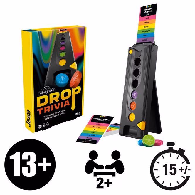 GameStop Drop Trivia Trivial Pursuit Party Board Game