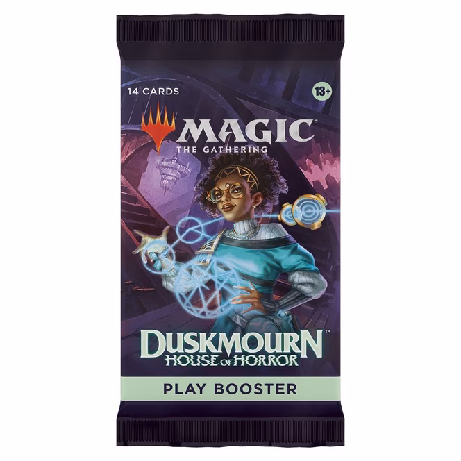 GameStop Magic: The Gathering Duskmourn: House of Horror Play Booster Box (36 Play Boosters)