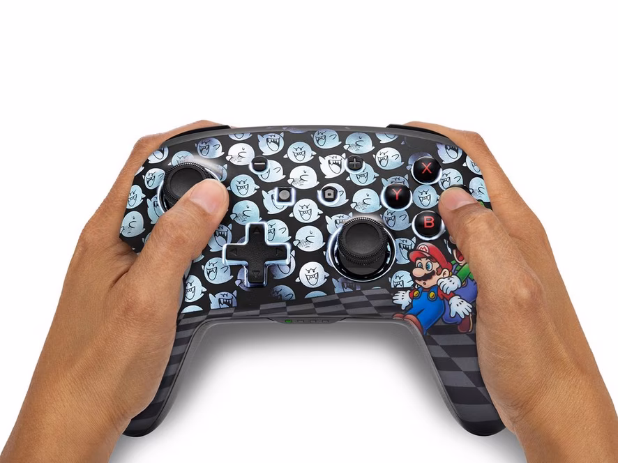 GameStop PowerA Enhanced Wireless Controller for Nintendo Switch with Lumectra -  Peek-A-Boo