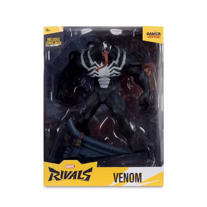 GameStop McFarlane Toys Marvel Rivals Collectibles Venom (Issue 1 Comic) 9.5-in Action Figure