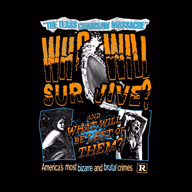 GameStop Texas Chainsaw Massacre Graphic T-Shirt GameStop Exclusive