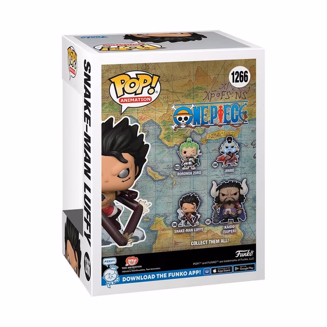 GameStop Funko POP! Animation: One Piece Snake-Man Luffy 5.05-in Vinyl Figure