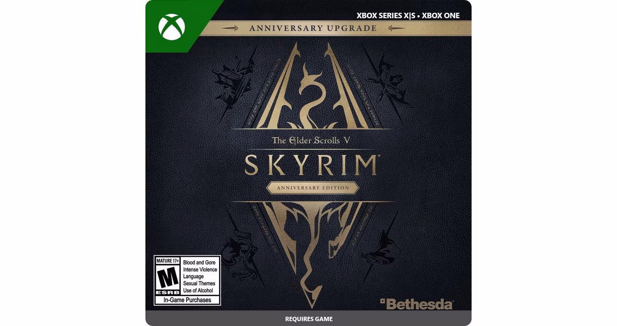GameStop The Elder Scrolls V: Skyrim Anniversary Upgrade DLC - Xbox Series X/S, Xbox One