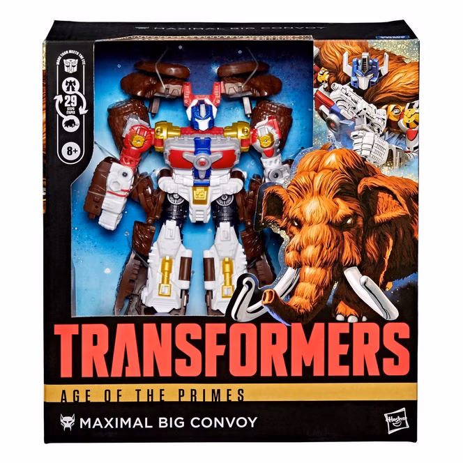 GameStop Hasbro Transformers Age of the Primes Leader Class Maximal Big Convoy 6.5-In Action Figure