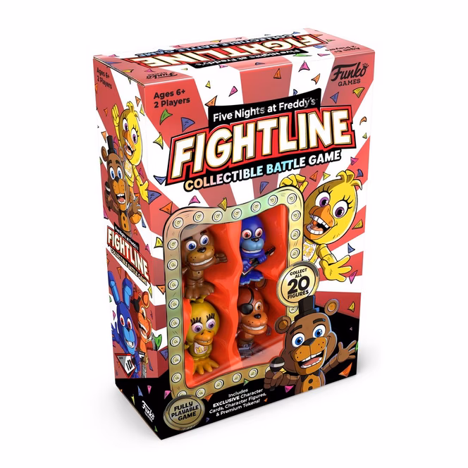 GameStop Funko Games Five Nights at Freddy's FightLine Collectible Battle Game Premier Pack