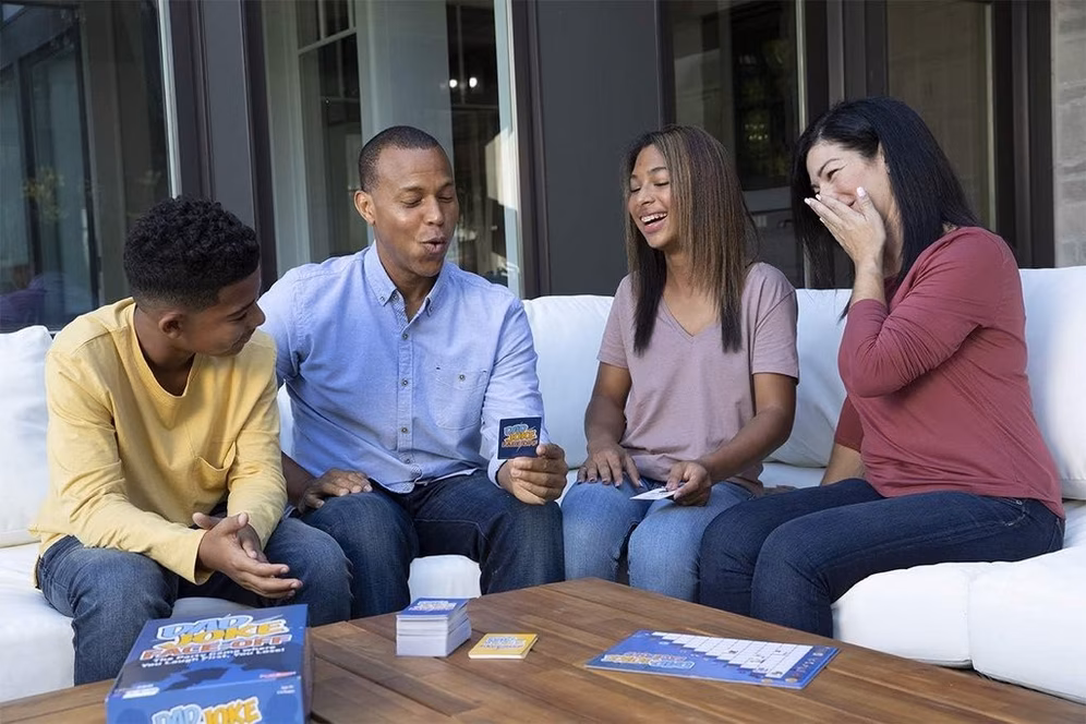 GameStop Dad Joke Face-Off Board Game
