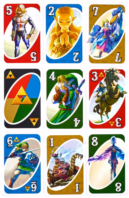 GameStop UNO The Legend of Zelda Card Game GameStop Exclusive