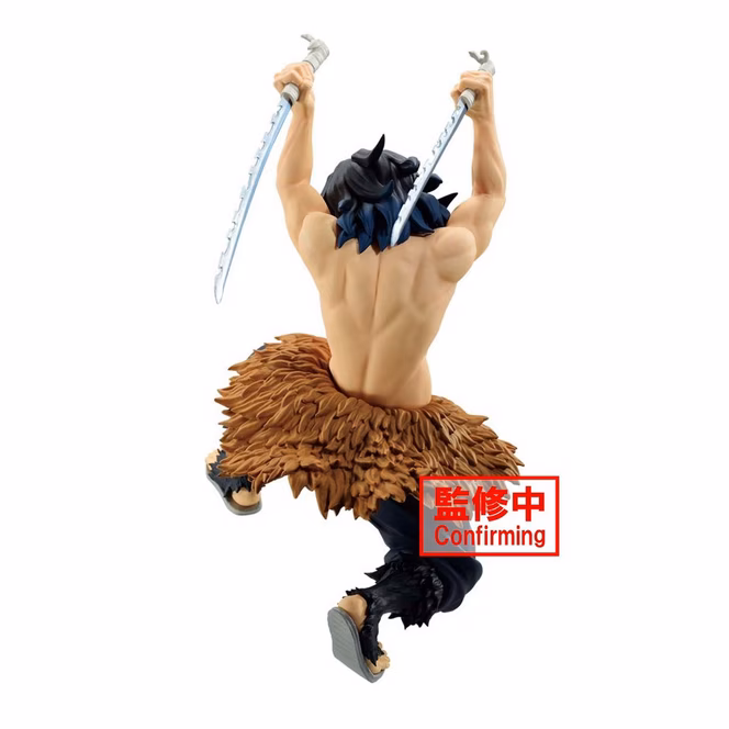 GameStop Banpresto Demon Slayer: Kimetsu no Yaiba Vibration Stars Inosuke Hashibira 8.3-in Action Figure