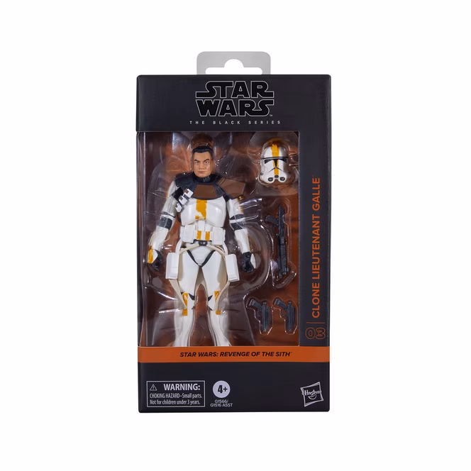 GameStop Habro Star Wars: Revenge of the Sith Clone Lieutenant Galle (The Black Series) 6-in Action Figure