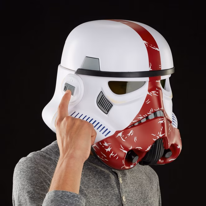 GameStop Hasbro Star Wars: The Black Series The Mandalorian Incinerator Stormtrooper Helmet