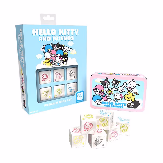 GameStop Hello Kitty and Friends Premium Dice Set
