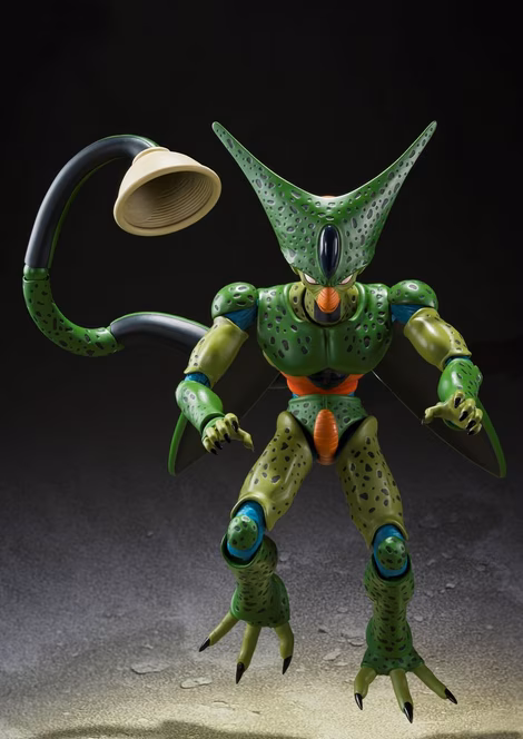 GameStop Bandai Dragon Ball Z Tamashiii Nations S.H.Figuarts Cell First Form (Reissue) Figure