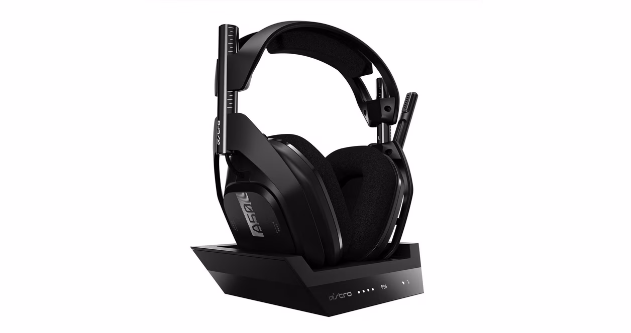 GameStop Astro Gaming A50 Wireless Gaming Headset with Base Station for PlayStation 4