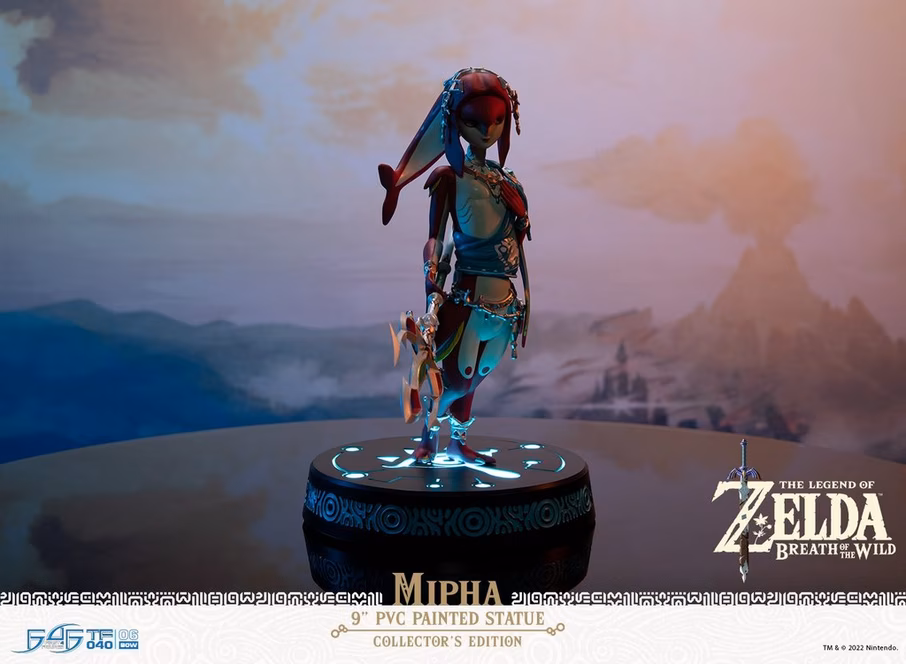 GameStop The Legend of Zelda: Breath of the Wild Collector's Edition Mipha PVC Statue
