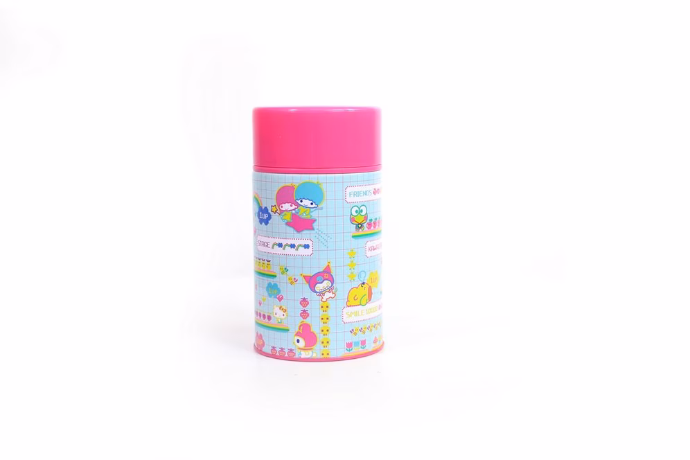 GameStop Hello Kitty Kawaii Arcade Lunch Box with Beverage Container