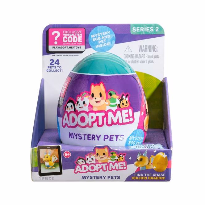 GameStop Jazwares Adopt Me! Mystery Pet Collectible (Styles May Vary)