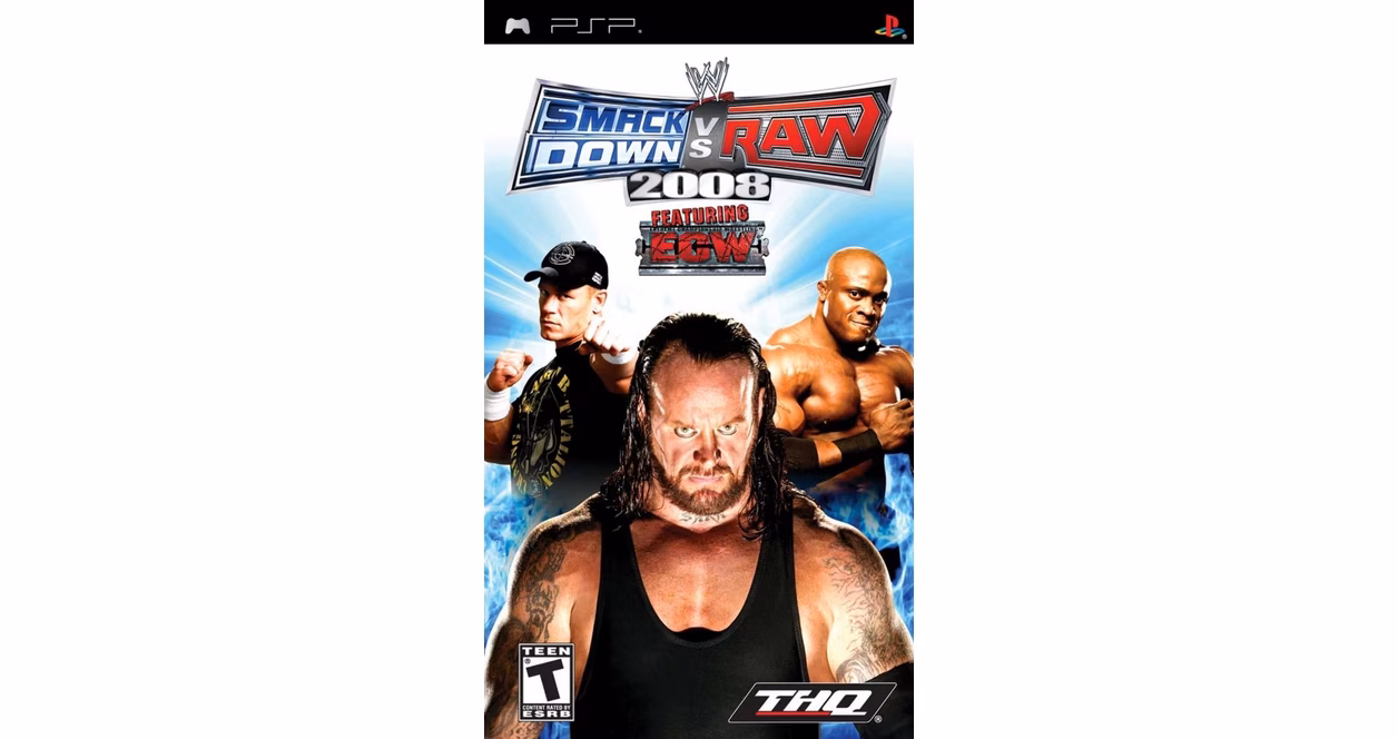 GameStop WWE Smackdown vs Raw 2008 - Sony PSP