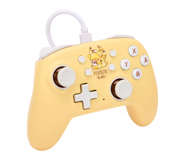 GameStop PowerA Nano Wired Controller for Nintendo Switch - Pikachu Friends