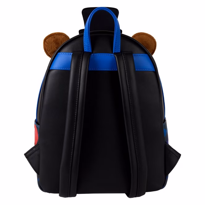 GameStop Loungefly Five Nights at Freddy's Freddy Fazbear Plush Cosplay Lenticular Mini Backpack