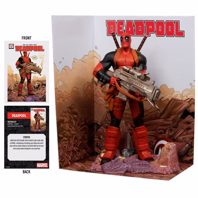 GameStop McFarlane Toys Marvel Collection Deadpool (Deadpool Issue 1) 1:6th Scale Figure