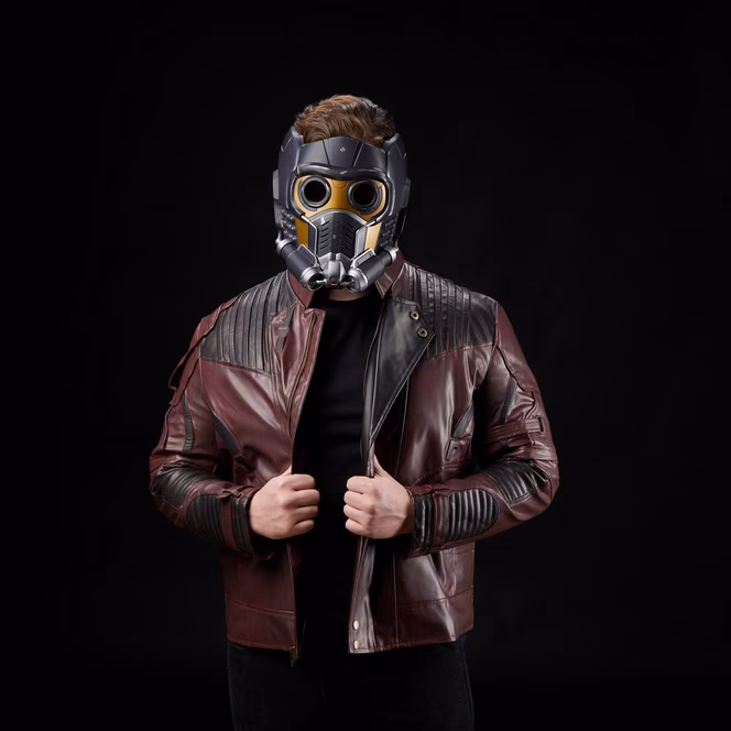 GameStop Hasbro Marvel Legends Series The Infinity Saga Star-Lord Premium Roleplay Electronic Helmet