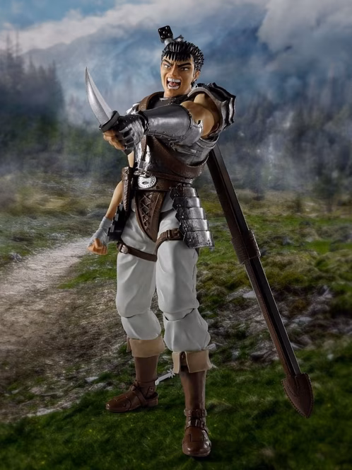 GameStop Bandai Tamashii Nations S.H.Figuarts Berserk Guts (The Band of the Hawk) Figure