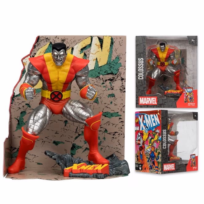 GameStop McFarlane Toys Gold Label Marvel Collection X-Men Colossus (Issue 1) 1:10TH Figure