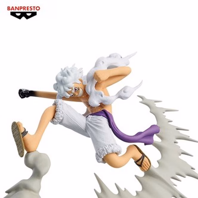 GameStop Banpresto One Piece Senkozekkei Monkey.D.Luffy Gear 5 2.8-in Statue