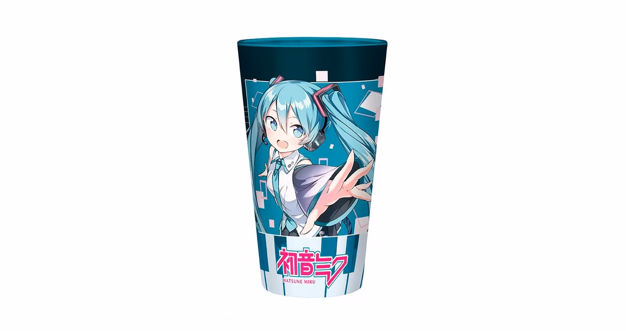 GameStop ABYstyle Hatsune Miku Millenium 14 oz Large Glass