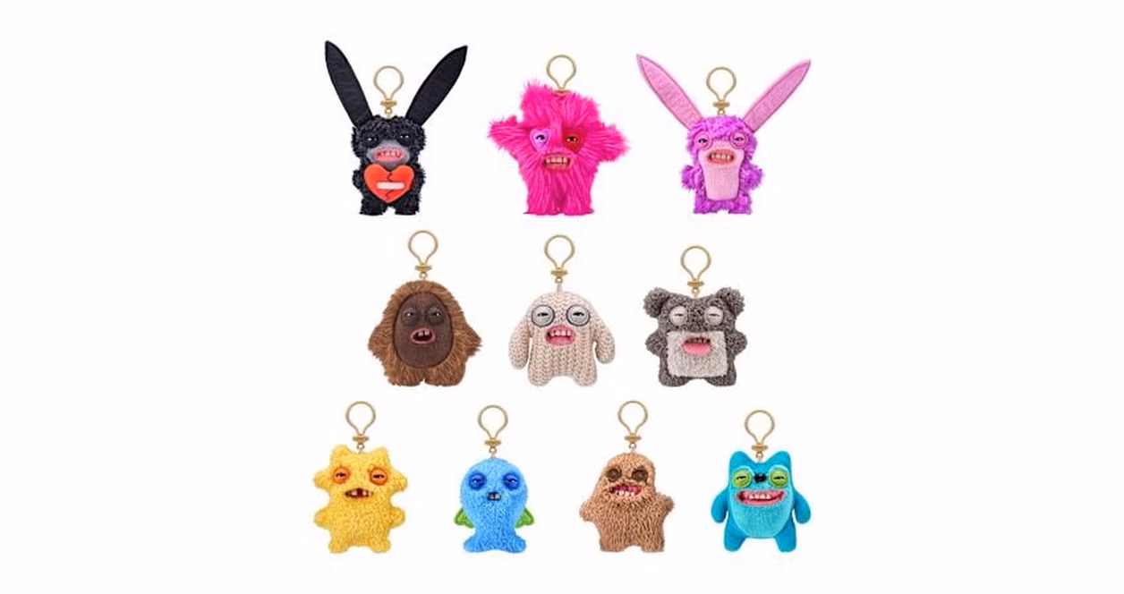 GameStop Fuggler 5-in Keyrings Series 5 (Styles May Vary)