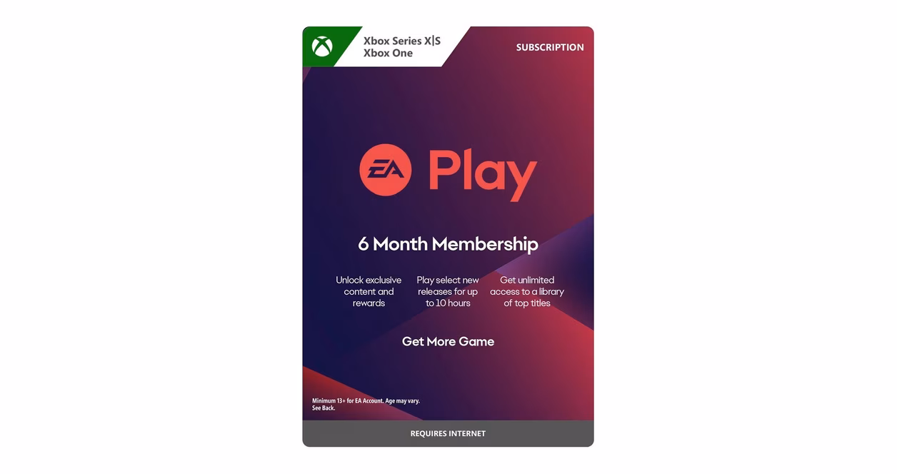 GameStop EA Play 6 Month Subscription - Xbox Series X