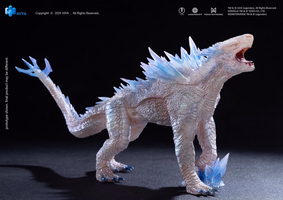 GameStop Hiya Toys Godzilla x Kong The New Empire Shimo Evolved Translucent Ver. 6.5-in statue