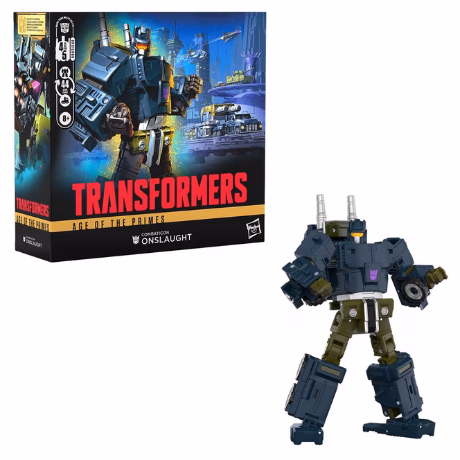 GameStop Hasbro Transformers Age of the Primes Commander Class Combaticon Onslaught 6.75-in Action Figure