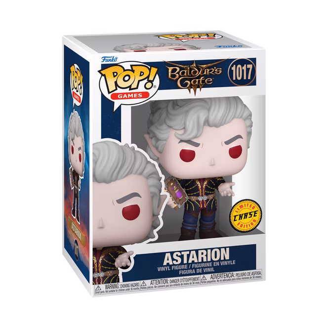 GameStop Funko POP! Games: Baldur's Gate Astarion (or Chase) 4.2-in Vinyl Figure
