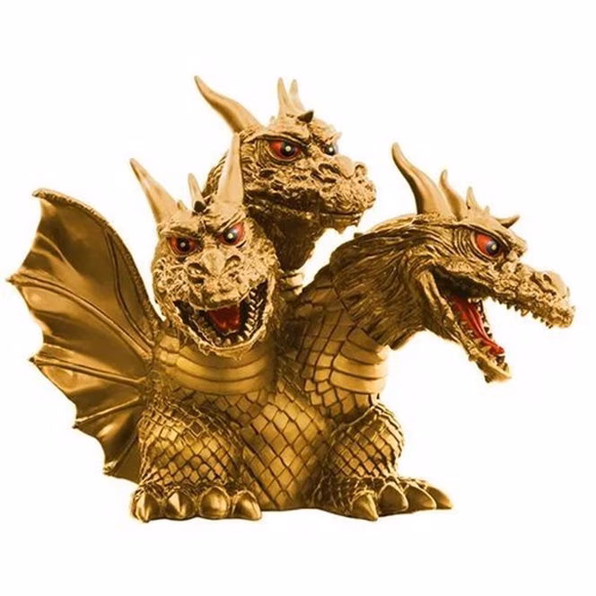 GameStop Banpresto Toho Monster Series Enshrined Monsters King Ghidrah 1964 ver A 4.7-in Figure