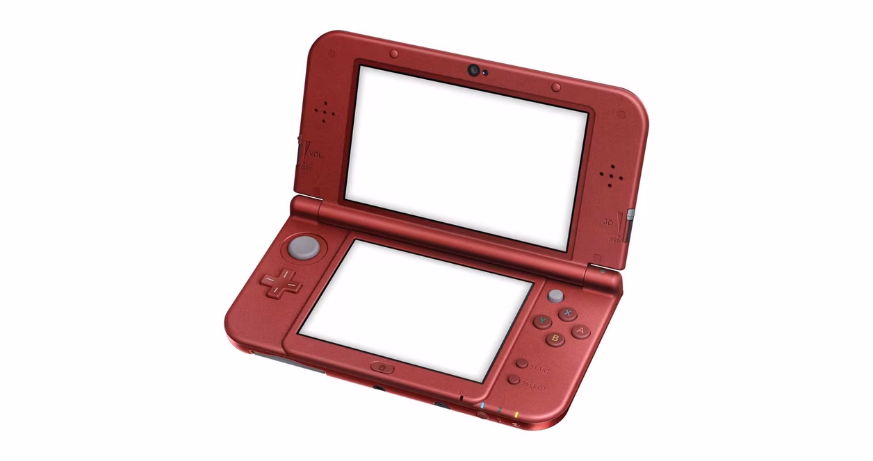 GameStop New Nintendo 3DS XL Handheld Console - Red