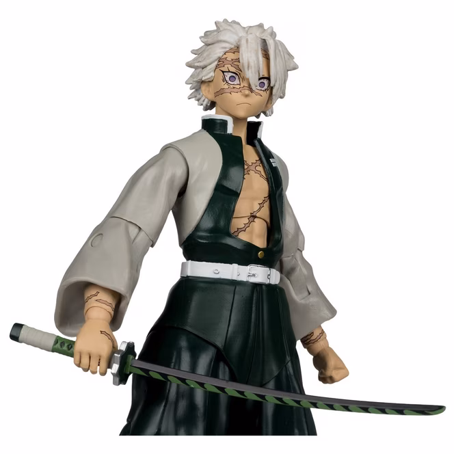 GameStop McFarlane Toys Demon Slayer Sanemi Shinazugawa 7-in Action Figure