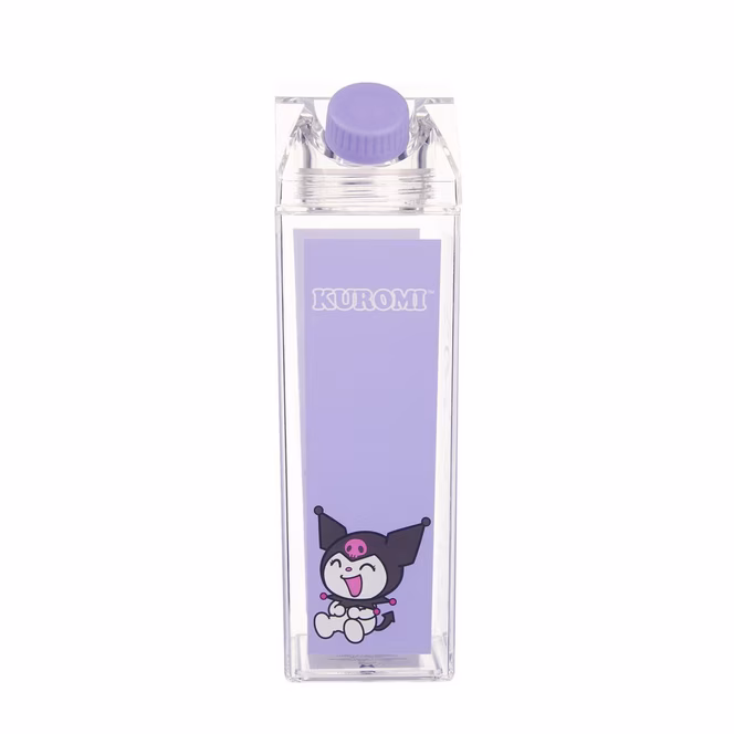 GameStop Sanrio Kuromi 16 oz Plastic Milk Carton