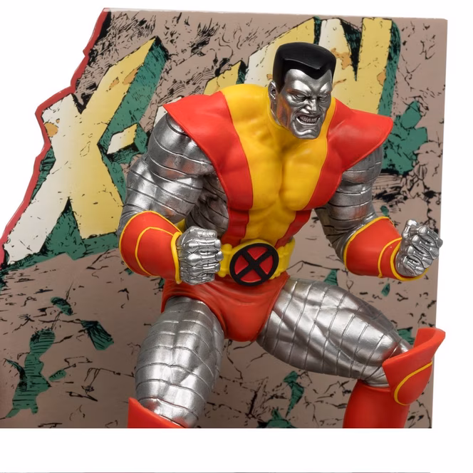GameStop McFarlane Toys Gold Label Marvel Collection X-Men Colossus (Issue 1) 1:10TH Figure
