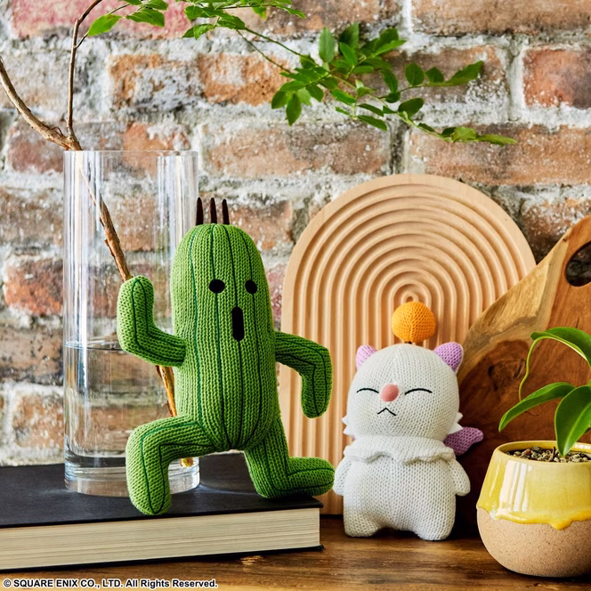 GameStop FINAL FANTASY Cactuar Knitted 2.76-in Plush