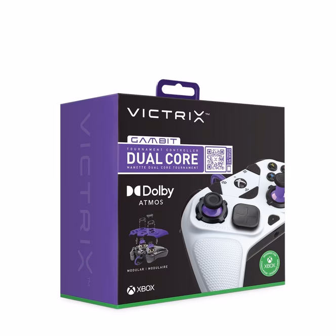GameStop Victrix Gambit Dual Core Tournament Wired Controller for Xbox Series X/S, Xbox One, and Windows 10