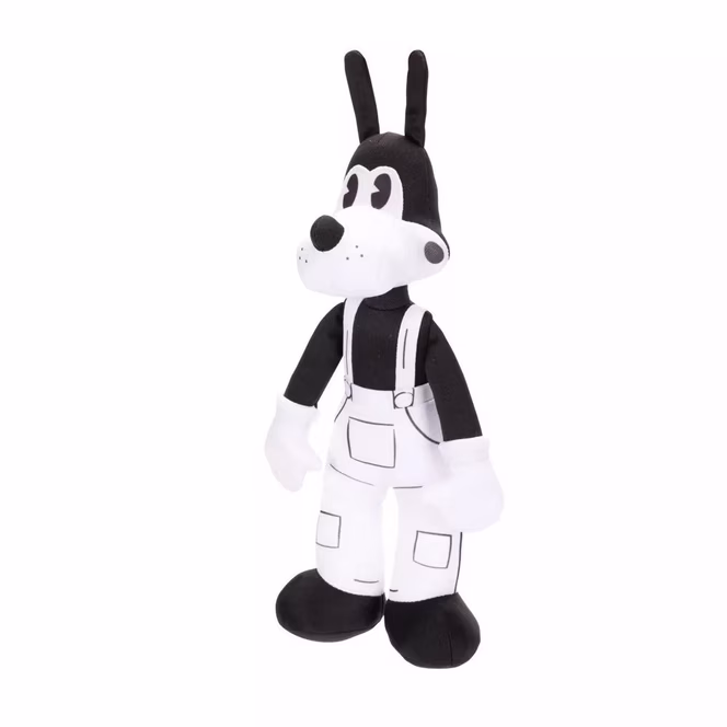 GameStop Jakks Pacfic Bendy and the Ink Machine Basic Real World Cartoon Boris 9-In Plush Wave 2