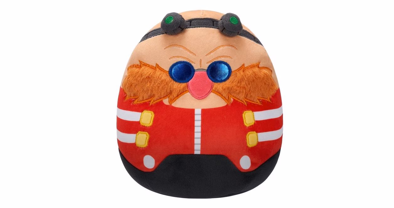 GameStop Squishmallows Sonic the Hedgehog Dr. Eggman 8-in Plush