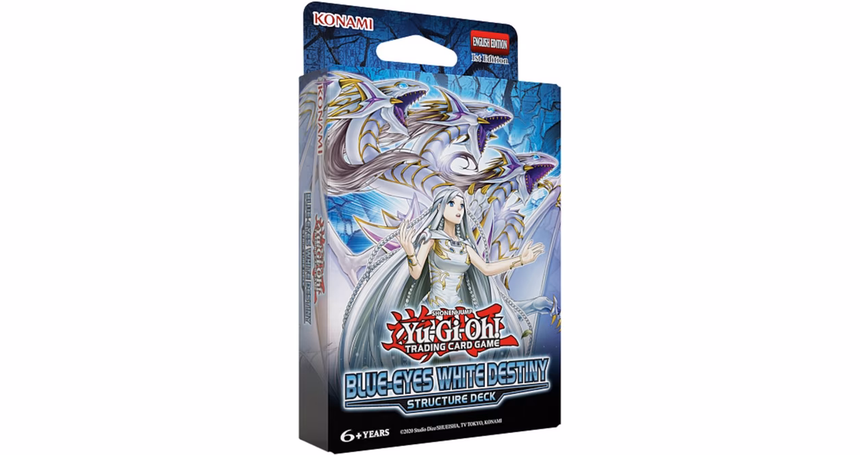 GameStop Yu-Gi-Oh! Trading Card Game: Blue Eyes White Destiny Structure Deck