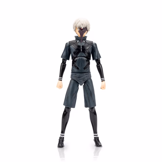 GameStop Jazwares Tokyo Ghoul Ken Kaneki (Half-Kakuja) 6.5-in Action Figure