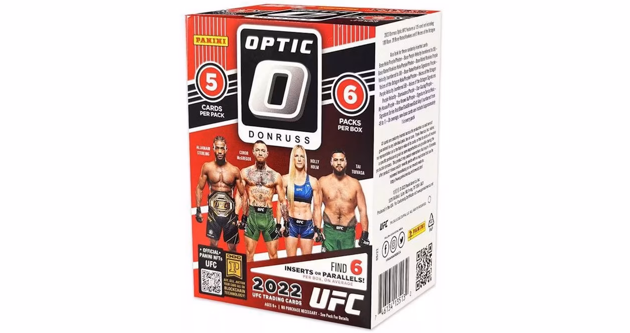 GameStop 2022 Panini UFC Donruss Optic Blaster Box - 6 Packs