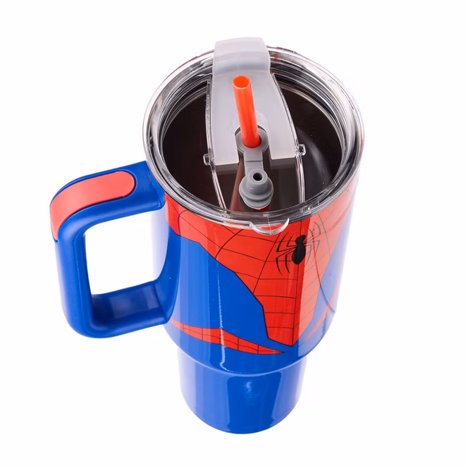 GameStop Marvel Spider-Man Costume 40oz Stainless Steel Tumbler