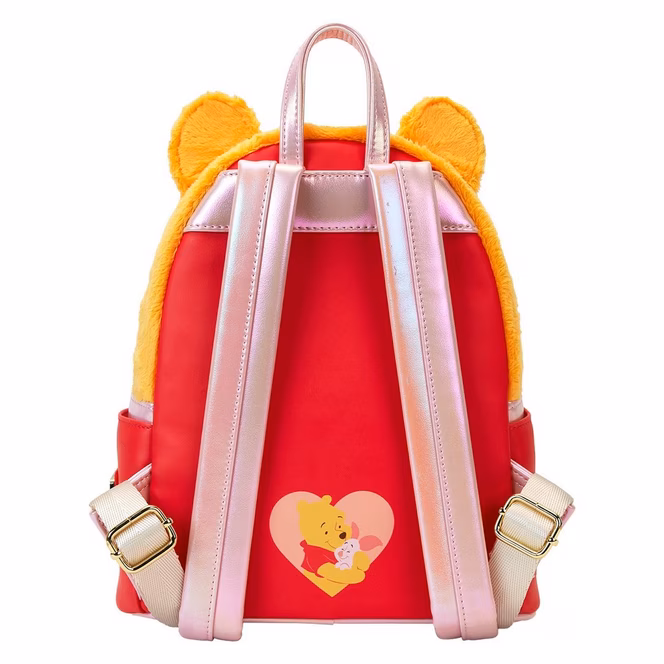 GameStop Loungefly Disney Winnie the Pooh and Piglet Love Letter Cosplay Mini Backpack